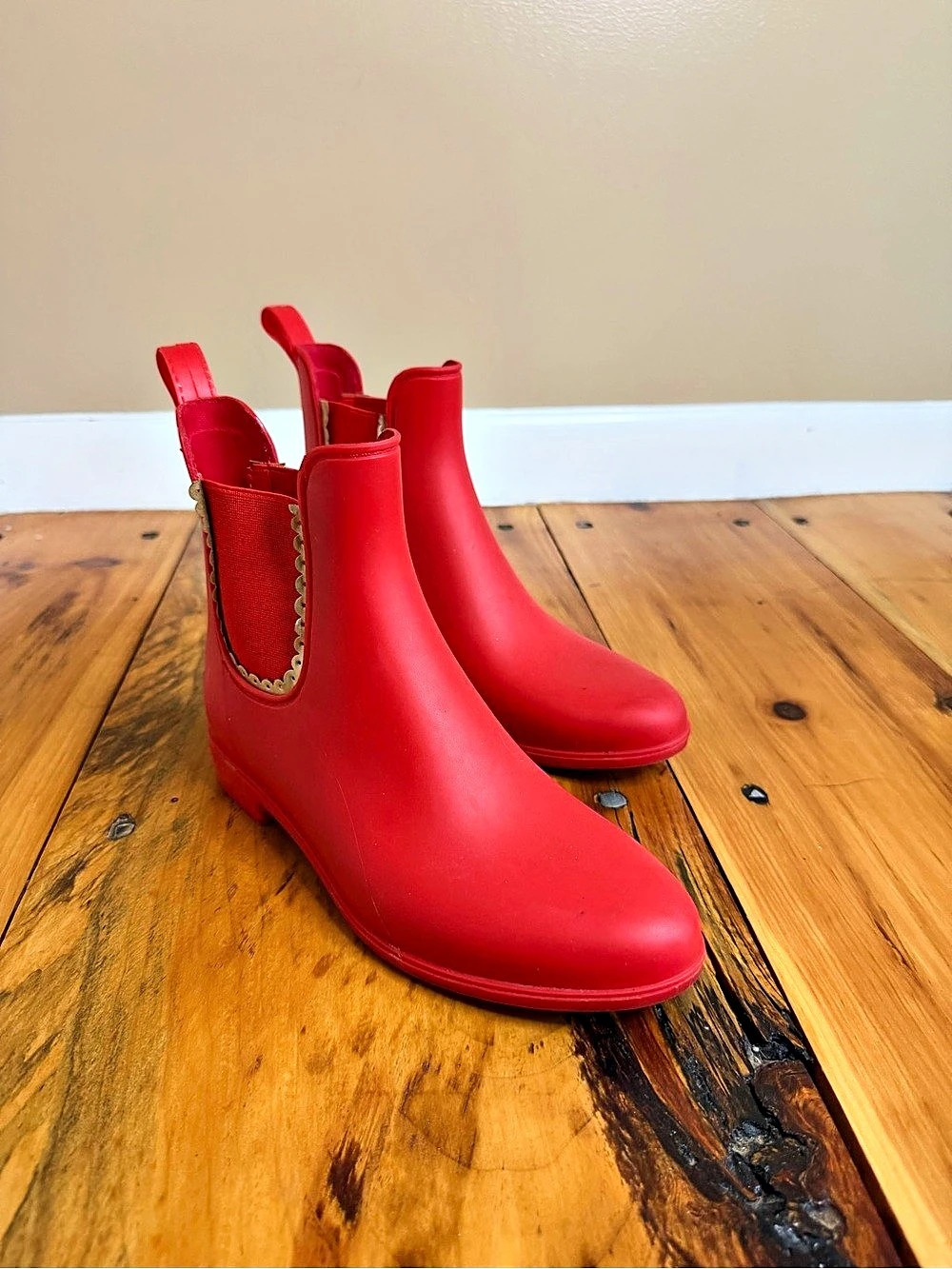 Jack Rogers Sallie Rain Boot Red